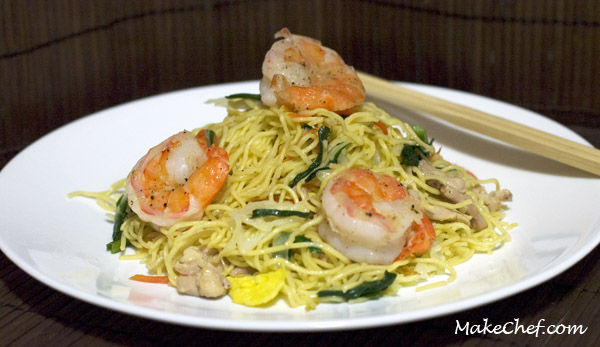 chow mien recipe