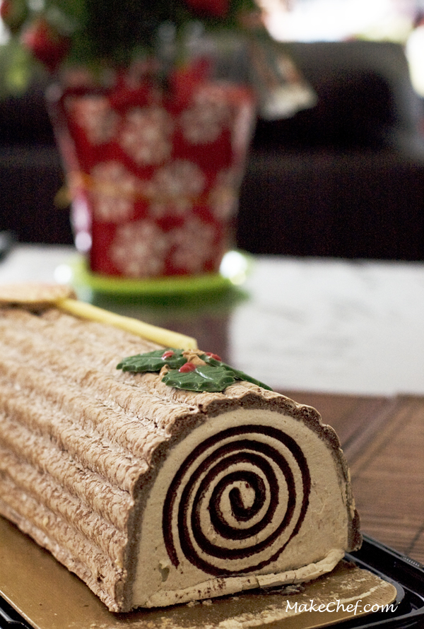 christmas log