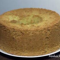 pandan chiffon cake (sponge cake)